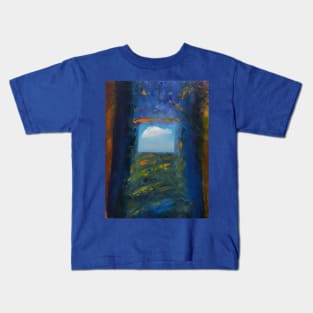 Path of the clouds Kids T-Shirt